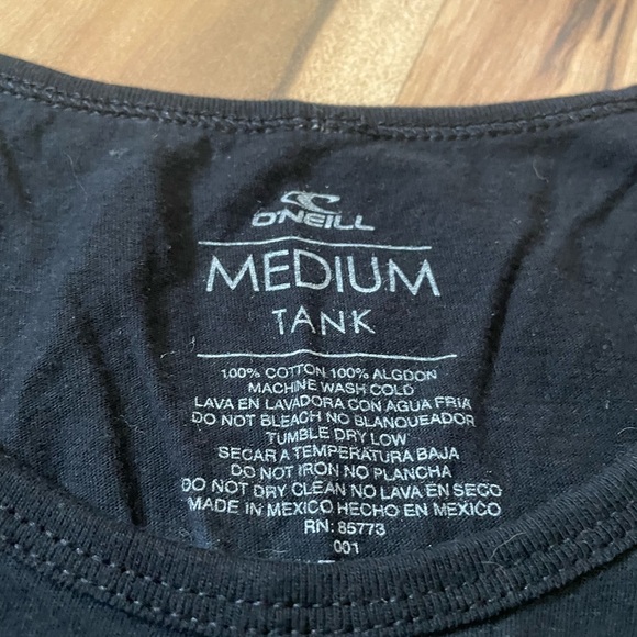 O'Neill Palm Balm Skull Tank - Men's M - Black Surf Muscle Tee- surf/skate - Picture 4 of 4